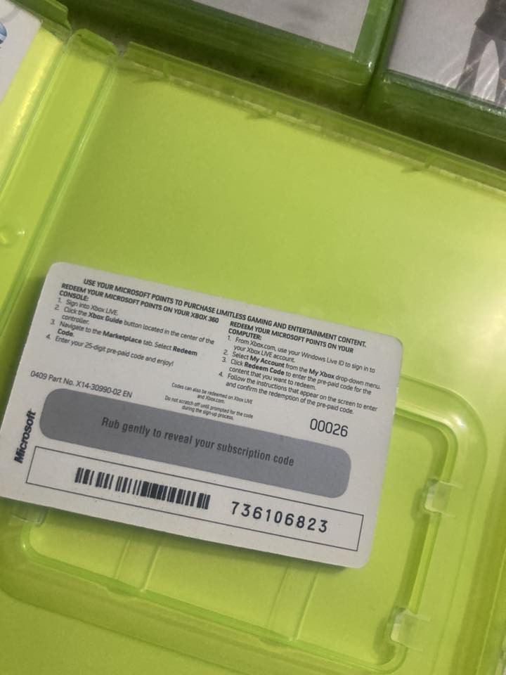 Xbox 360 games العدد 35
Xbox original العدد 2
 3 منهن سيلد Xbox live point العدد 4
ريجن pal 
للحجز خاص او واتساب ***********
