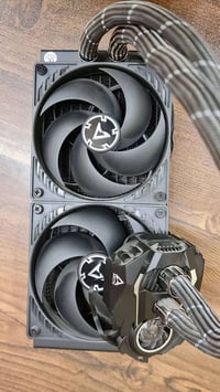 مبرد مائي • مراوح 120مم • LGA1700