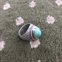 محبس نيشابوري عباسي صياغه يدويه ثقيل مع شهاده منشا للبيع ٠٧٨٠٦٥٦٠٨٢٤