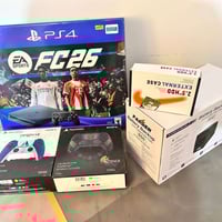 من رخصة الأدمن بلي 4 مهكر نضافة 100% مع ملحقاتة كاملة  ويا 2 جوستكات ب...