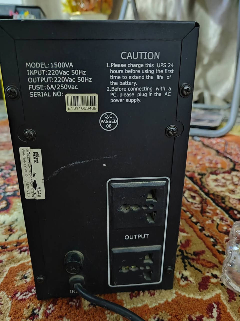 للبيع يوبي اس شغال يحتاجله تبديل بطاريات علما ياخذ 2 بطاريه بغدادالجديده ***********
