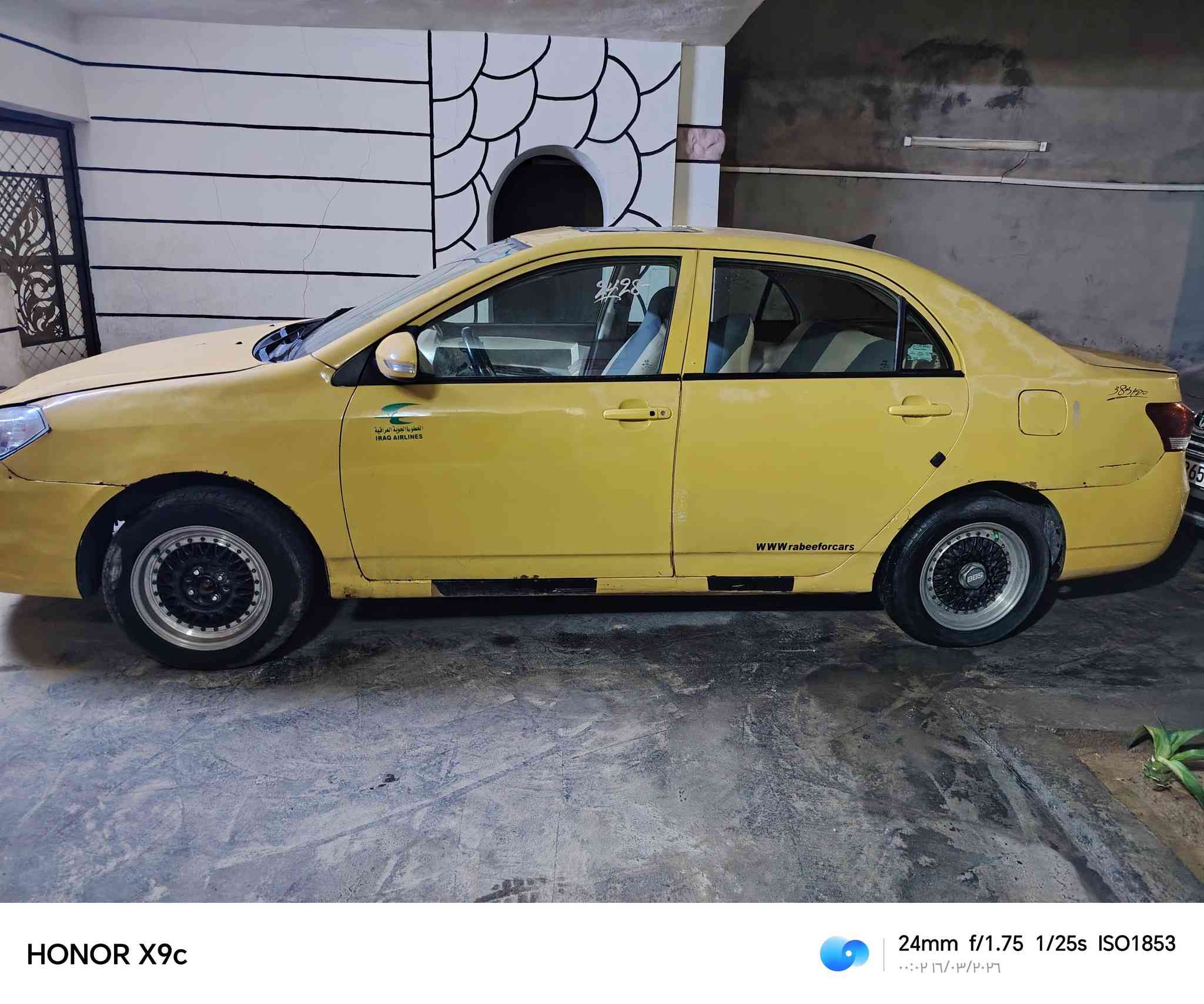 سلام عليكم  مكلف بلنشر  بي وايدي موديــــ11ــــلG3 محرك كورلا اتوماتيك  رقم انكيليزي بغداد  السعر 38 وبيه مجال هذه رقم راعيه واي تفاصيل اخذه منه ***********
