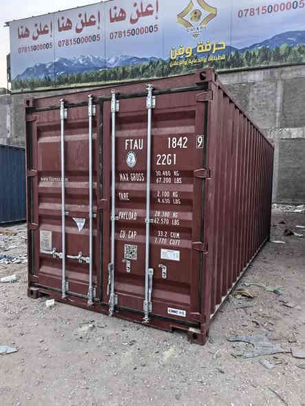 ياالله 🧿🧿🧿 حاويات طول ٦متر زيرو غير مستخدم🧿 موديل ٢٠٢٤🧿🧿🧿 عنوانا نجف قرب مستشفى الزهراء🧿🧿 عليها السلام  الاستفسار *********** 🧿🧿
