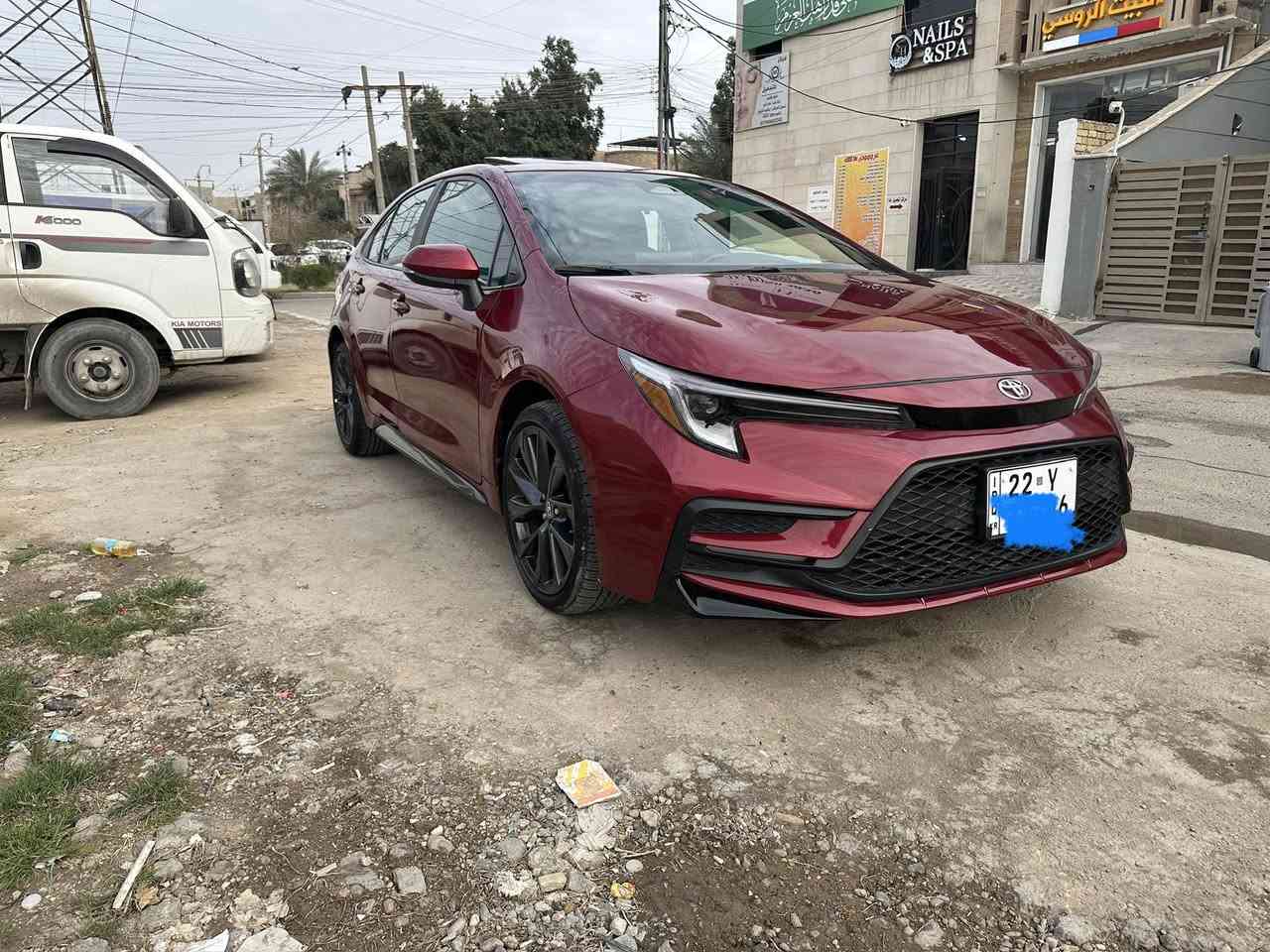 كورولا وارد امريكي 2024 فئه SE  فول مواصفات حادث جاملغ وباب مبدل وباب صبغ رقم أربيل بسمي سعر 152 ورقة بية مجال بيع ومراوس مكان سيارة بغداد سيدية *********** /*********** واتساب
