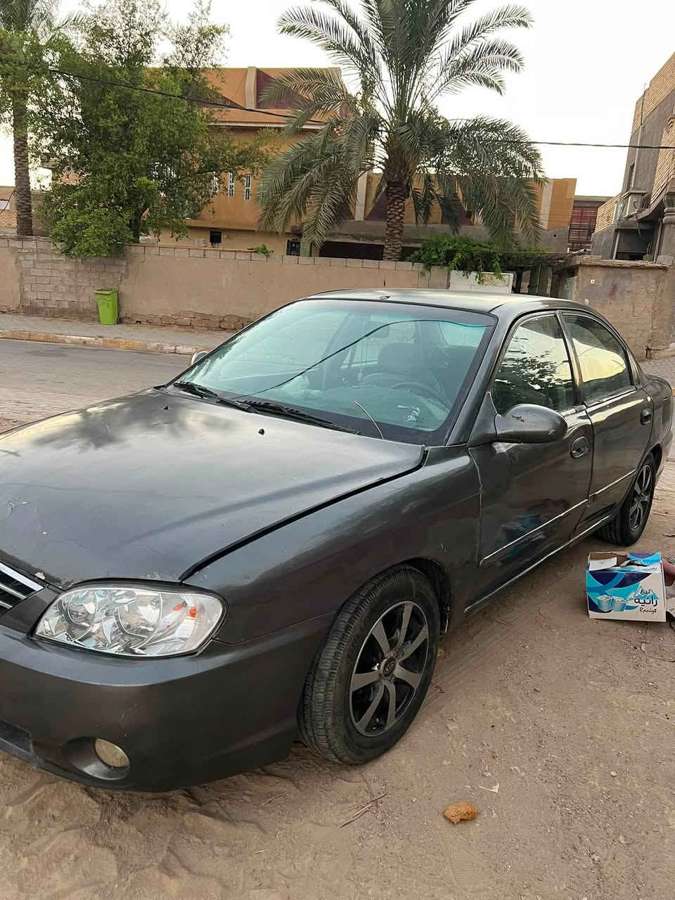 كيا سبكترا ٢٠٠٣
رقم بغداد بسمي 

دعامية ومازدادات جديد 
صالنصه جديد قاعده فيوزات جديد
باتري جديد 
مشط ستيرن بور  يرادله تبديل 
يرادلها ترتيبات شويه 
سياره خير من الله 
السعر ٤٣ وبيها مجال 
عنوان الصويره الحي العسكري

***********
