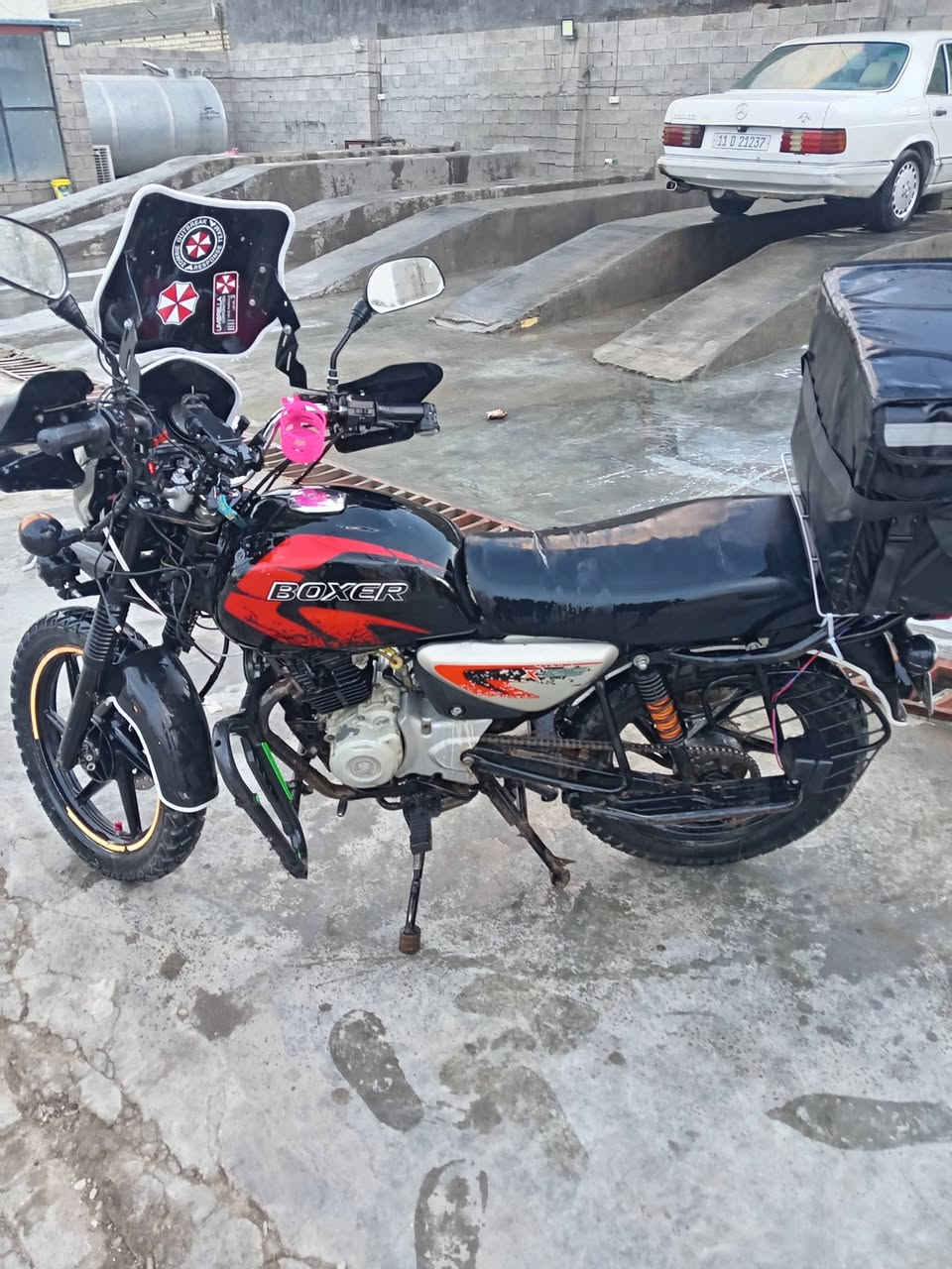 من رخصت الادمن سلام عليكم بوكسر للبيع مديل 2021 رقم سنويه بغداد دراجه كامله من عده دكمه سلف قبق زنجيل بكايه كلهه شغاله تحويل ثاني يوم سعر واحد 850 بيهه مجال حك جيه بغداد حسينيه رقم ***********
