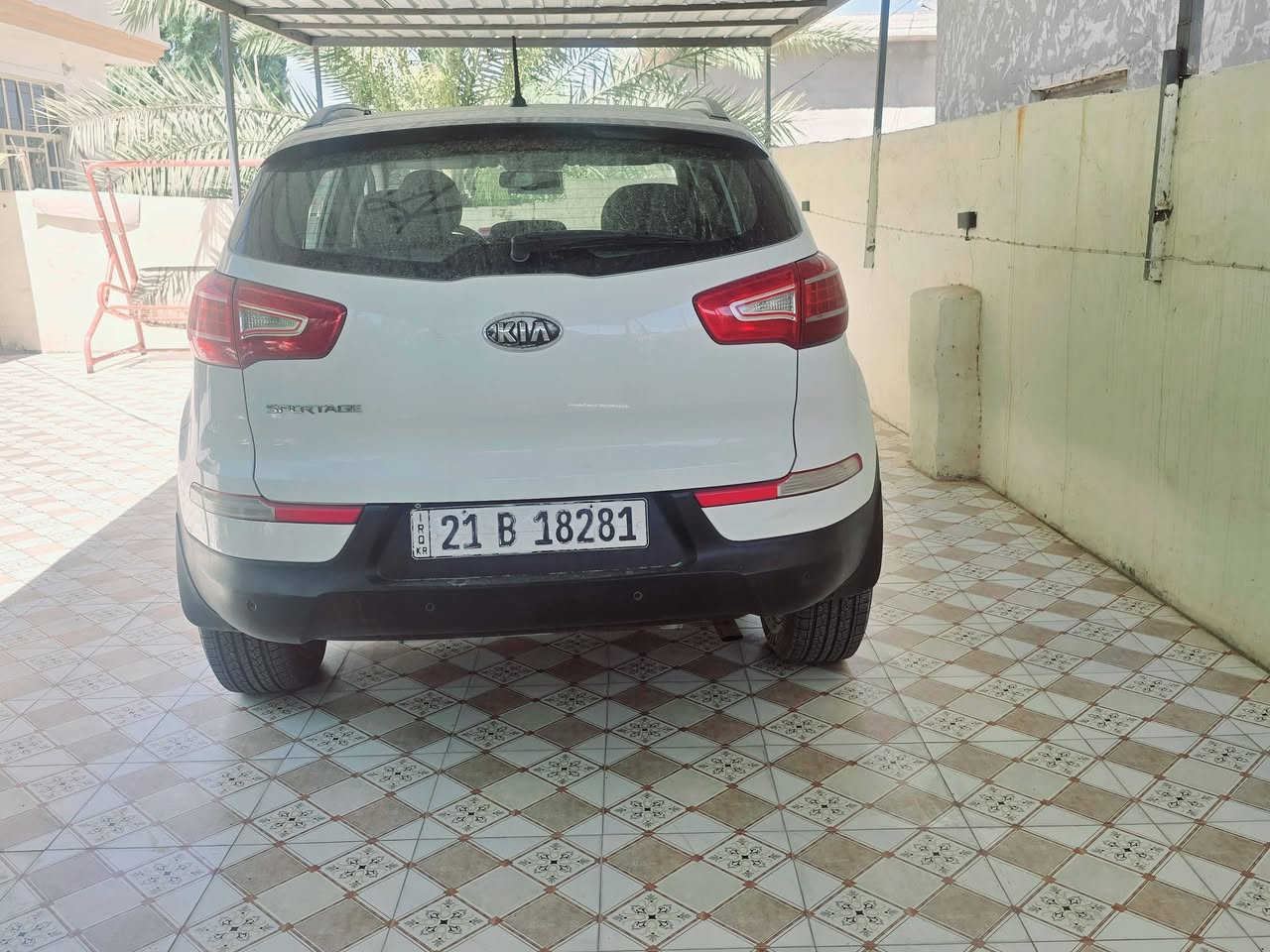 السلام عليكم
سبورتج للبيع موديل ٢٠١٢
رقم سليمانيه سونار مرفق 
ويه الصور سعر ١٤٠وليه مجال 
مكان ديالى ***********
