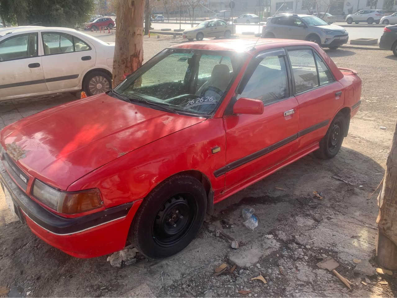 للبيع مازد سياره جديده وحلوه وجاهزه من كلشي كير محرك بشرط داخل حلو ومرتب وكشرها نضيف وسياره مامتعوبه برغي نقص مابيها السعر ١٨ وبيها مجال جداً بسيط لللاستفسار *********** بيها سنويه ومكاتبه السليمانية, العراق
