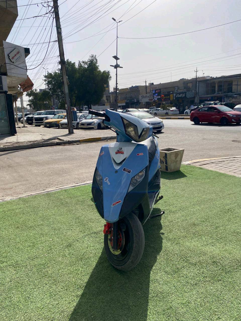 سلام عليكم دراجه ثعلب 
مناقصه شي زوج تايرات جدد 
كهربائيات كله شاغاله اشاير سكن لايت بك لايت كيج البانزين 
مكينه نكره بكل وقت صبح عصر ضهر نكره سلف مناقصه شي 
عنوان بغداد العامريه 