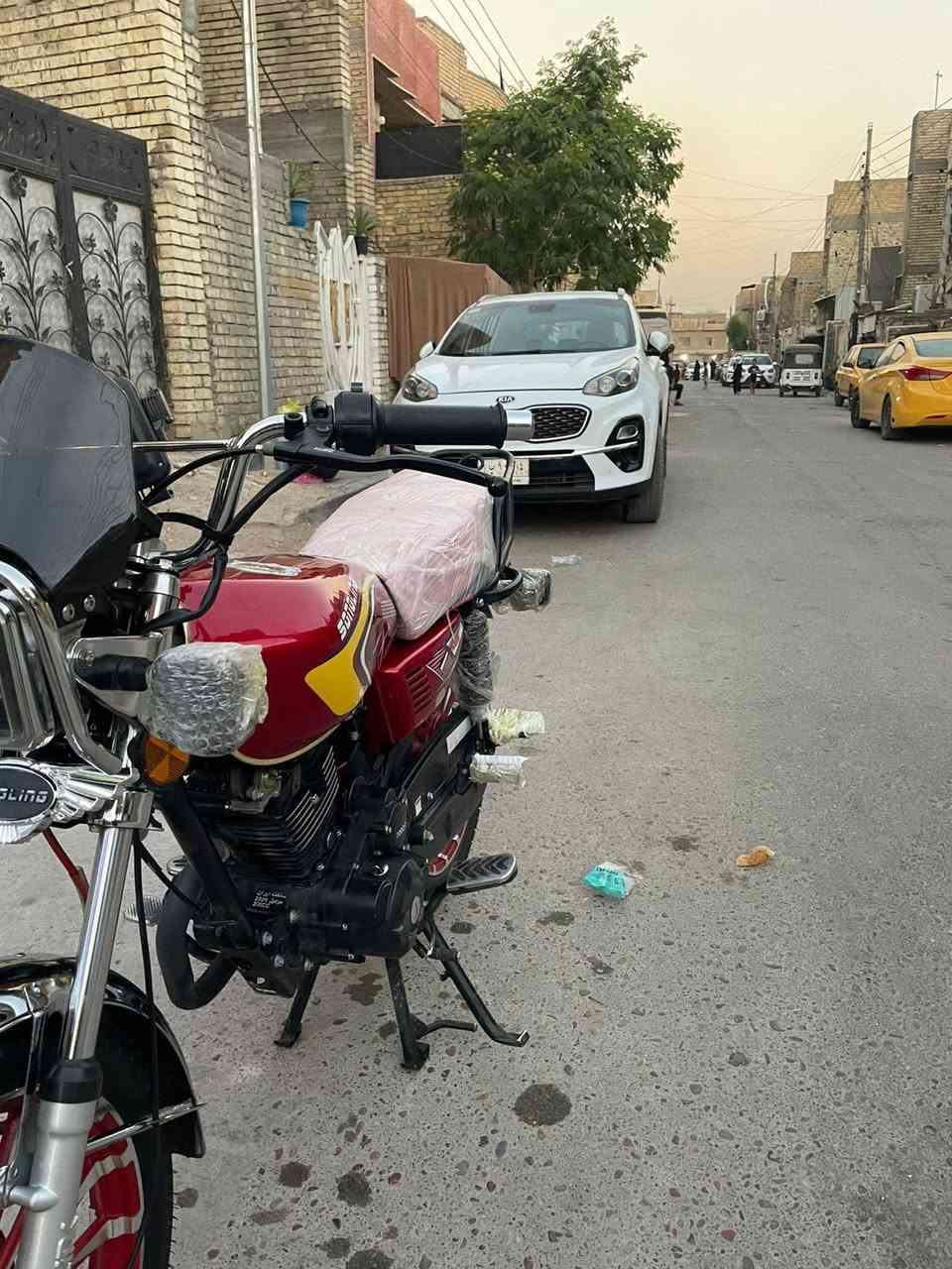 سلام عليكم دراجه ايراني سونك موديل 2026 كفاله عامه 
اوراق كامله أصولي. مكينه بلاديه ما مفتوحه لا تخبر ولا تنقيص 
كهربائيات كلهه شغاله. عنوان الشعب سعر 900 
***********
