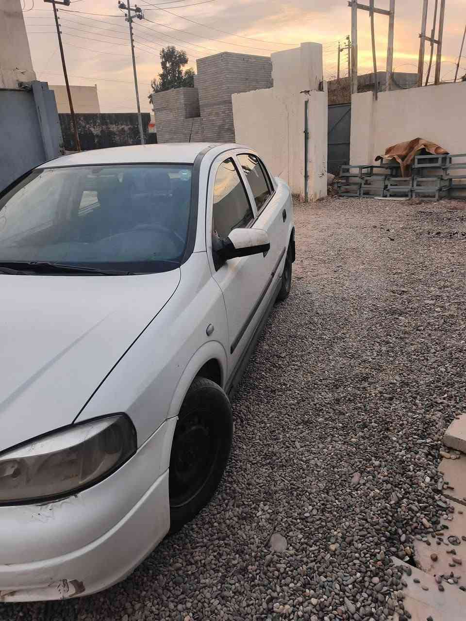 🚗 للبيع: أوبل أسترا موديل 2000 🚗
مكلف بالنشر
السعر 40 وبيها مجال 
​المواصفات:

​المحرك: محرك كَصة (تم شده قبل شهر فقط) ⚙️

​القير والمحرك: بشرط الفحص والجاهزية التامة 💯

​الرقم: أربيل (شرط التحويل) 📝

​السيارة جاهزة للبيع ومكلف بالنشر.

​📞 للتواصل والاستفسار: ***********
