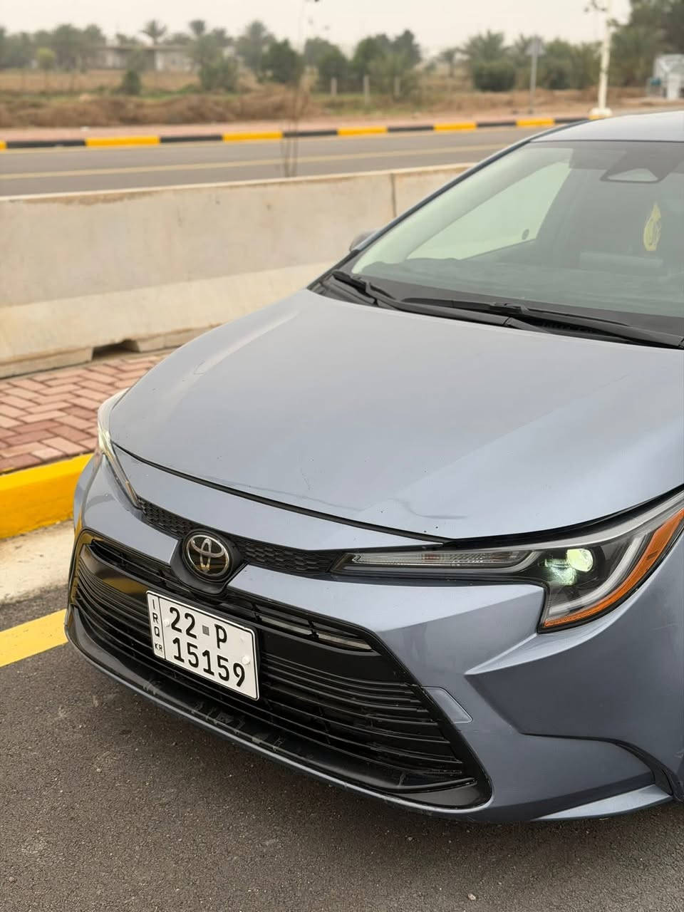 السلام عليكم
تويوتا كورلا 2024 للبيع فقط
بانزين سعر مناسب جدا 
ضرر فقط ربع البنيد  (صبغ)
(بدون ايرباك بدون شاصي )
رقم أربيل  تحويل مباشر
ماشية 63
مكينة 2000
فئة سيارة le
مواصفات
شاشة ابل كار بلي + كامرة
سايد بريك دكمة
فول تحكم ستيرن

سامراء 
للاستفسار ***********
