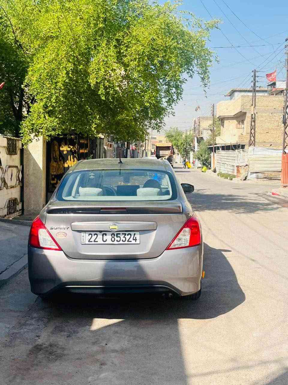 السلام عليكم ❤️
نيسان صني  موديل 2023

كير مكينه خير من الله
تخم تاير ويل جديد 
حداديه جديده 
تبريد ثلج❄️
شاشه لكزز 
رقم اربيل بسمي تحويل ثاني يوم 
السعر 105وبيه مجال
ضرر فقط باب السايق 
مكان السياره بغداد البياع 
*********** Colombo, Sri Lanka
