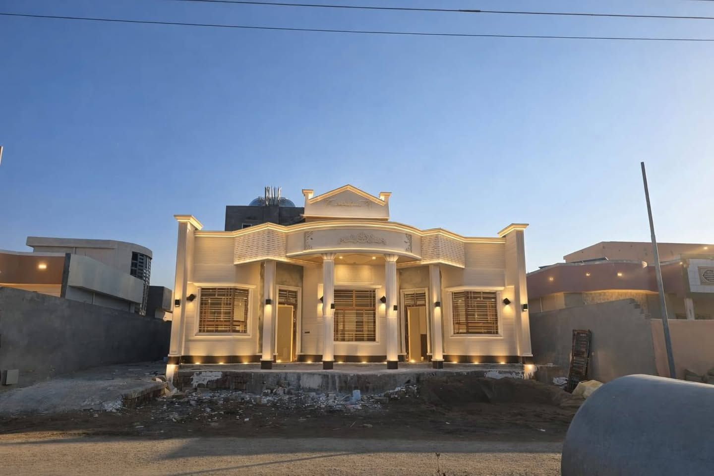 تم وعلى بركت الله انجاز عملي في بيت الخ أبو ياسر في بيجي حي المهندسين إنشاء الله ينال اعجابكم ول قادم أفضل بذن الله #*********** :
