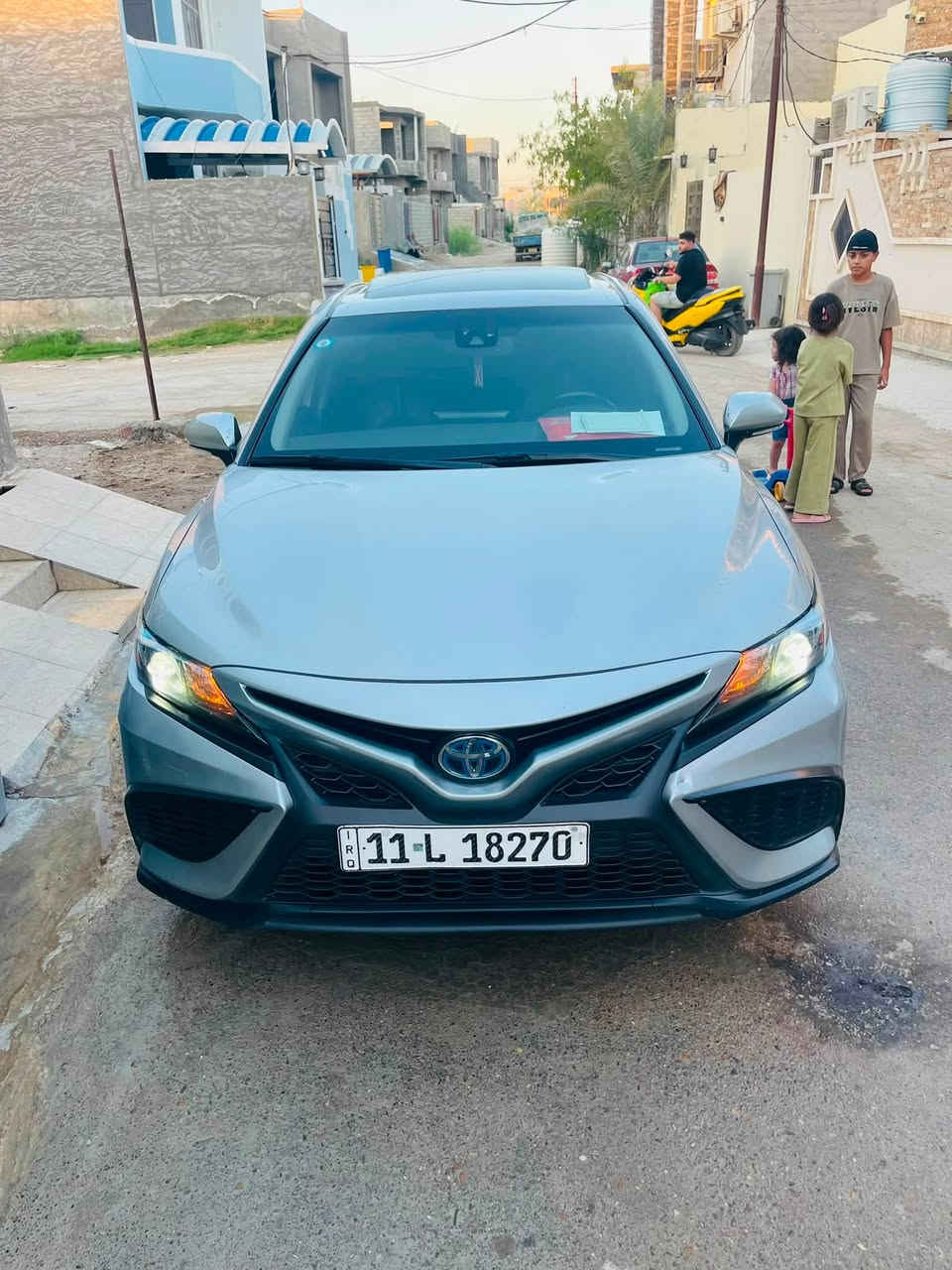سلام عليكم 
كامري فول مواصفات 
علا فاء 
رادار امامي خلفي 
كشن كهربائي 
كشن تدفاء تبريد 
كشن جلد مطعم 
اشاير مري 
مري شفط 
تحديد مسار 
سرعا ذاتية 
فتحة سقف 
سايد بريك كهربائي حساس ذاتي دكمة 
ممشة 80 ميل 
رقم بغداد موديل 2022
هايبرد ضرر2 صبغ 
بدون دواخل بدون ايرباك 
بكلايت لكزز 
مكان السيارة ديالى بعقوبة الجديدة 
الاستفسار واتساب ***********
السعر 188 مجال شي قليل
