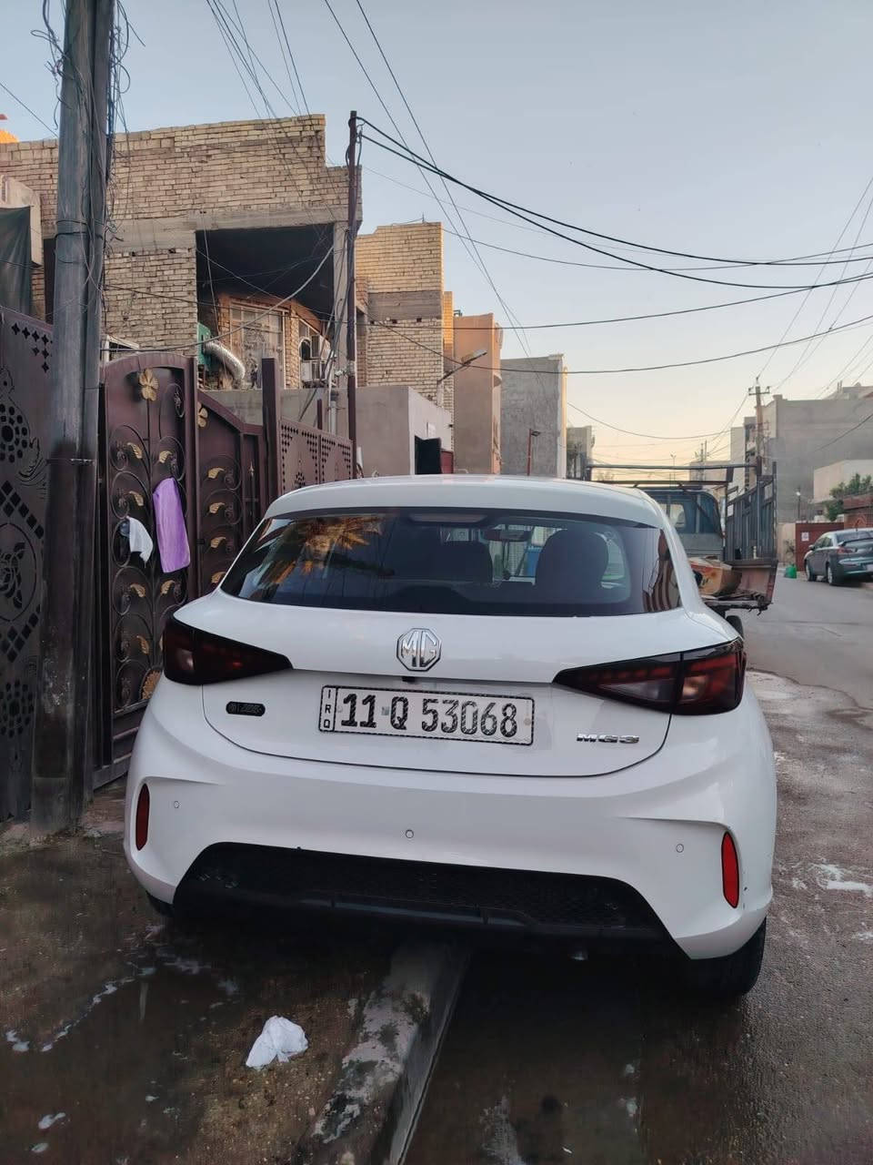 من رخصه الادمن المحترم امجي ٣ على وضع شركه ماشيه 11 الف السيارة بيها حادث بسيط موضح بلصور  ورقم بغداد جديد بسمي تحويل ثاني يوم سيارة كشنات جلد جديدة كامله بدون نقص سيارة داخله  بضمان شركه امجي ومواصفات البيسك العادي معروضه ب105وبيها مجال لشراي مكان بغداد الدورة رقمي***********متواجد واتساب
