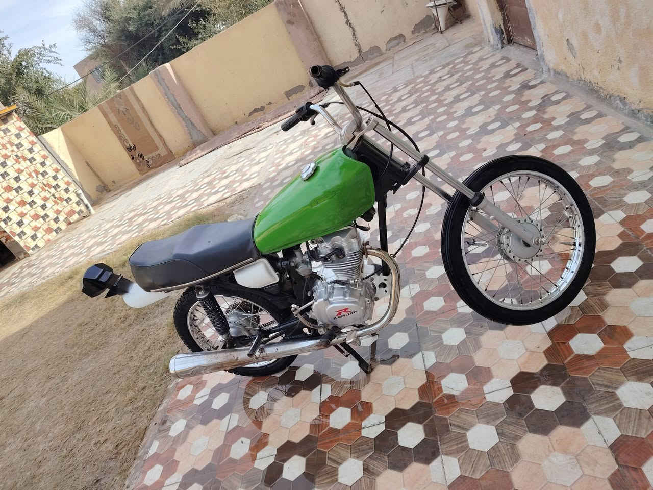 سلام عليكم شباب دراجة اربعه كير للبيع محرك رابيدو 25 غراض نامه شاصي نامه دراجة كاملة دك هند وتطلع   مابيه أي نقص السعر 475بيه مجال للشراي مكان دوانيه دغاره رقمي ***********
