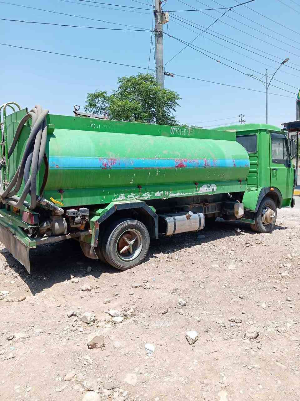 سڵاو ئەم تەنکەرەبۆفرۆشتن تەنکەرەکەی 8000لترەئەڤیکۆیە ئاڕم پلاستیک سلێمانیە ژم.***********
