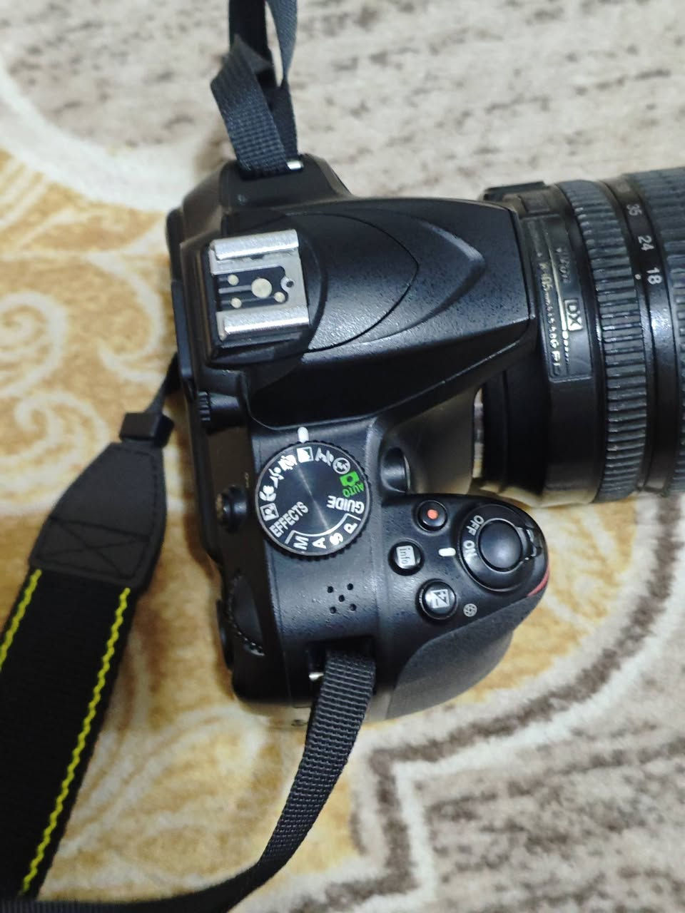 نيكون 3400 للبيع
عدسة 105 18
ملحقات كامره 
جنطة نيكون + حزام كامره نيكون 
بطاريات عدد 2 + شاحنة البطاريات+ كيبل شحن 
رام 16 كيكه


**إذا كنت صاحب هذا الإعلان وتريد حذفه لأي سبب، رجاءا أرسل رسالة إلى الدعم الفني**