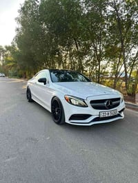 مارسدس 2017 C300 كوبي  محدثه C63  سياره كلش نضيفه  فول 1ع1 ماشيه 62  ب...