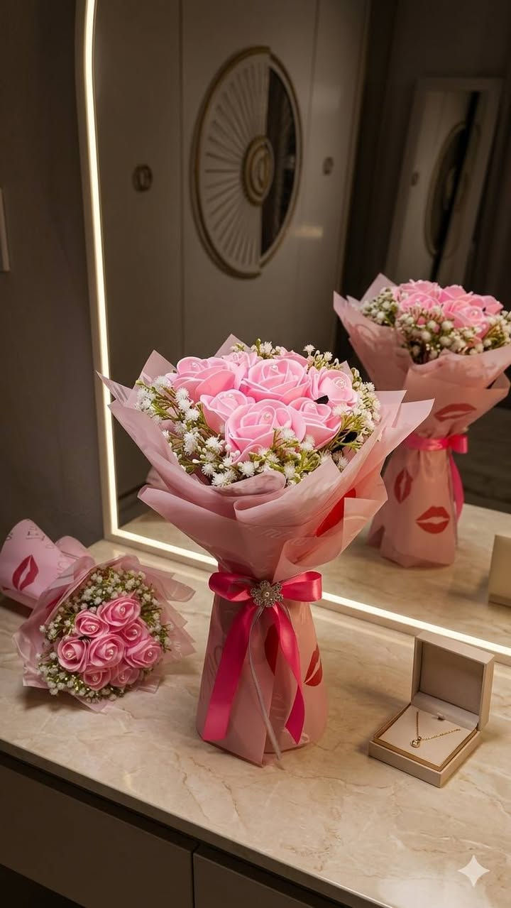 شاركونا، ما هو لون الورد المفضل لديكم؟ ورد صناعي 🌷🥰😍
 نحن نحوله إلى لوحة فنية."❤ للتواصل خاص او واتساب***********
