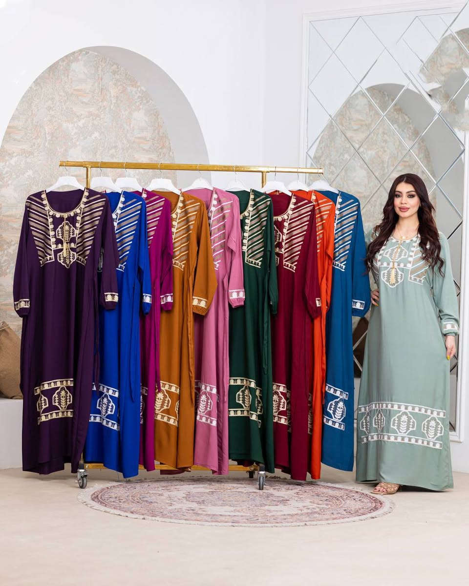 😍#جديدنا_وصل😍
دشداشه  نسائي  🥰 
تطريز+ ستراس 

#الخامايه_قطن_مراسي_مصري

القياس.   2x 3x

السعر . الدرزن 120 

سعر المفرد 15

التوصيل بغداد 5 🚗🚗🚗

المحافظات.  6 🚌🚌🚌


**إذا كنت صاحب هذا الإعلان وتريد حذفه لأي سبب، رجاءا أرسل رسالة إلى الدعم الفني**