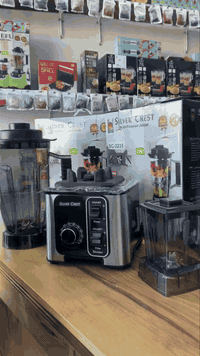 توفر لدى هوم كيتشن
الخلاط السلفر كريست الألماني 

👈٢ب١ 
👈خلاط مع طاحونة
👈دولكة كبيرة الحجم ٤ لتر 
👈١٠ سرعات بالاضافة إلى البوست
👈 دشالي حديد 
👈ملف نحاس ١٠٠ 💯 
‏👈9500 w حقيقي
👈السعر ٣٠ الف والتوصيل ٥ الاف لكل المحافظات  
👈 واتساب ***********
