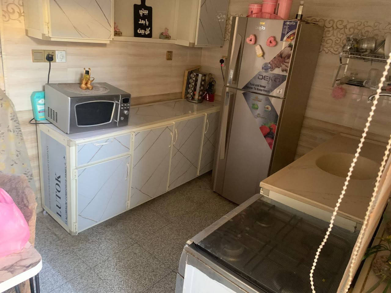 بيت ايجار 80متر
غرفه وصاله ومطبخ وصحيات واستقبال 
فوك غرفتين وصاله 
قرب مستشفى الترك


**إذا كنت صاحب هذا الإعلان وتريد حذفه لأي سبب، رجاءا أرسل رسالة إلى الدعم الفني**