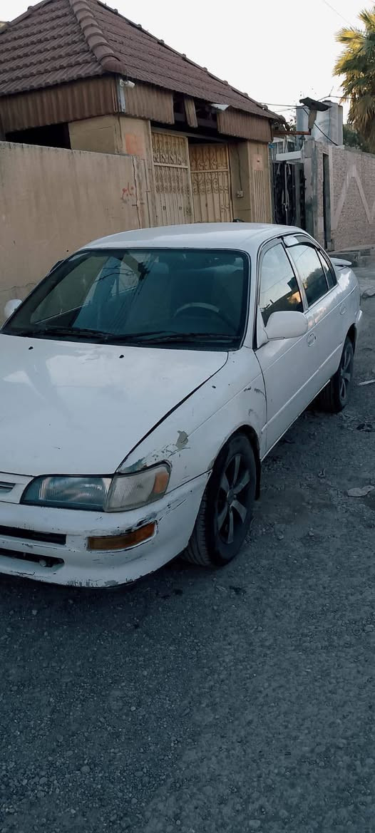 كورلا موديل 1994  الشرعي ابن اخي شرط التحويل كابون موجود تعال جيك واخذ تدفئة و التبريد شغال80 مكان السيارة ناحية القيارة الرمانة م  ***********
