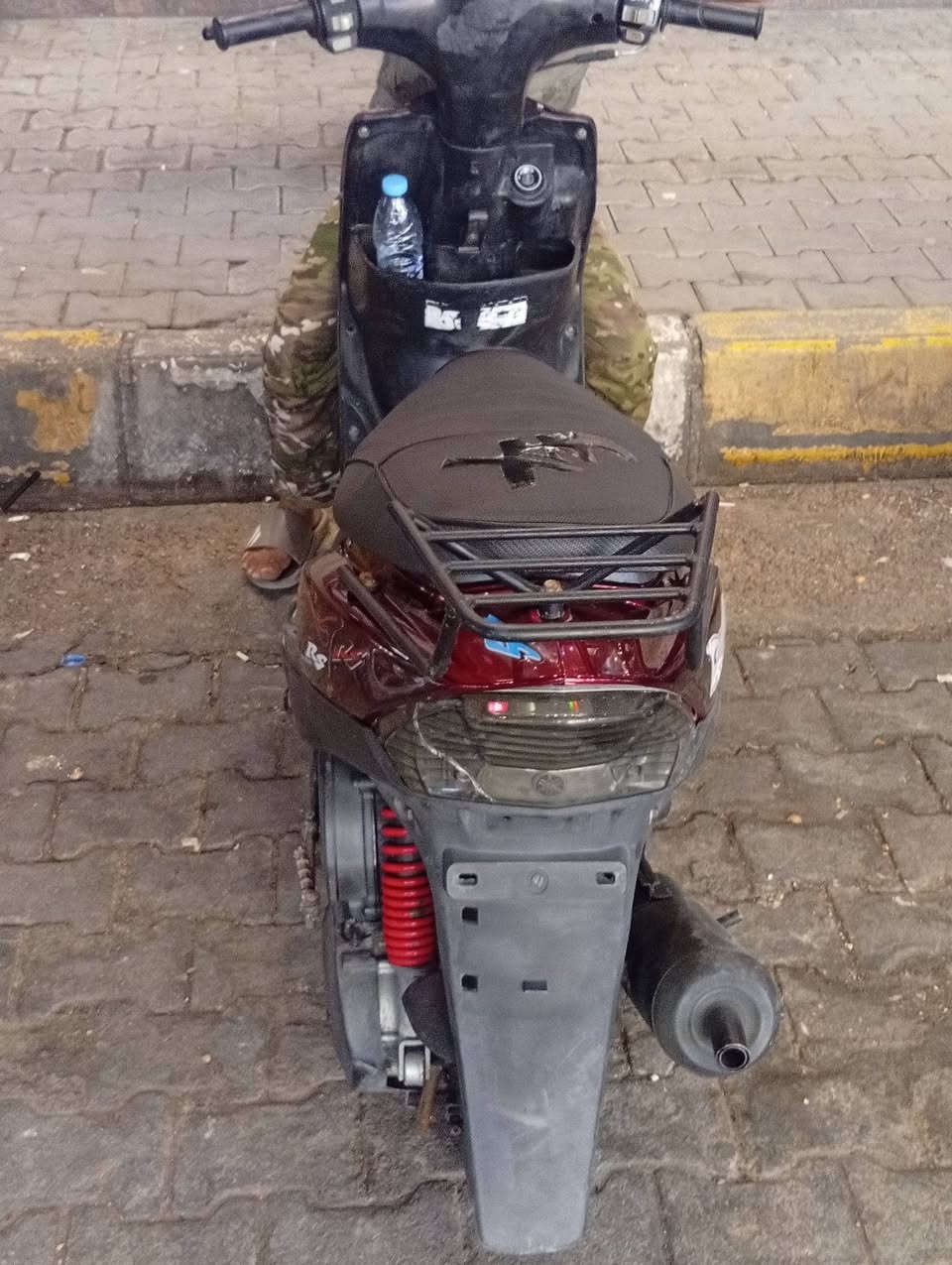 للبيع دراجه ماكس ياباني السعر 400بيه مجال حك الجية دراجة نكرا سلف هندر لايت شغالة مكينة ناعمة بوشة 49 دراجة تجي تفحص وتقتنع خير من الله مكاني كربلاء الحولي بل ملحق العامل 
 للتصال ***********
