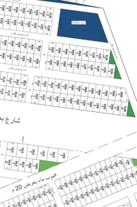 للبيع قطعه أرض مساحه ٢٠٠ متر على شارع ١٢ منطقه الدهنه توزيع هيئة الحج ...