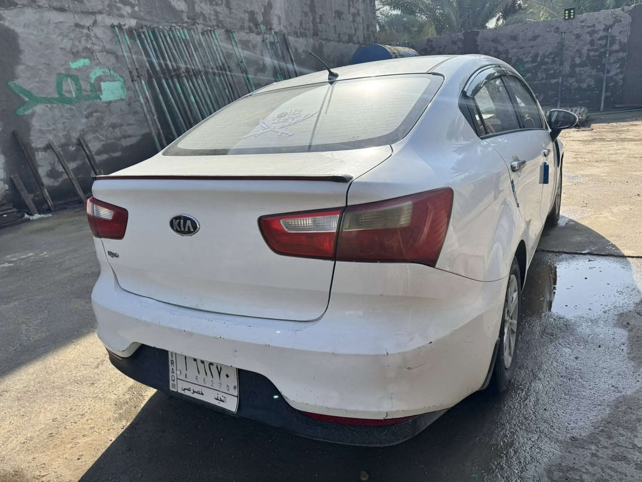 سلام عليكم كيا ريو موديل ٢٠١٦ مكينه ١٦٠٠ رقم نجف باسمي السياره مكفوله بس عد البارد بيه بسيط كير مكينه مفولات رقم التواصل *********** خوان اني مكلف بالنشر اتصلو ع الرقم  المكان بابل كفل
