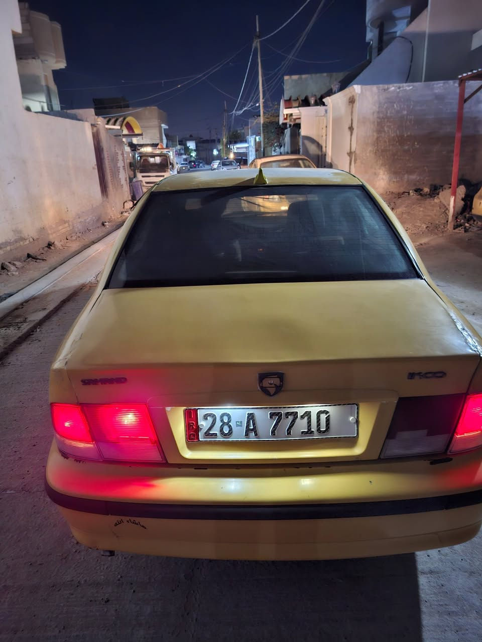 سلام عليكم سمند للبيع موديل 2011 كفاله عامه رقم انكليزي نجف
مكان السياره طويريج بأسمي  مداور ثاني يوم السعر 34وبيها مجال 
***********
