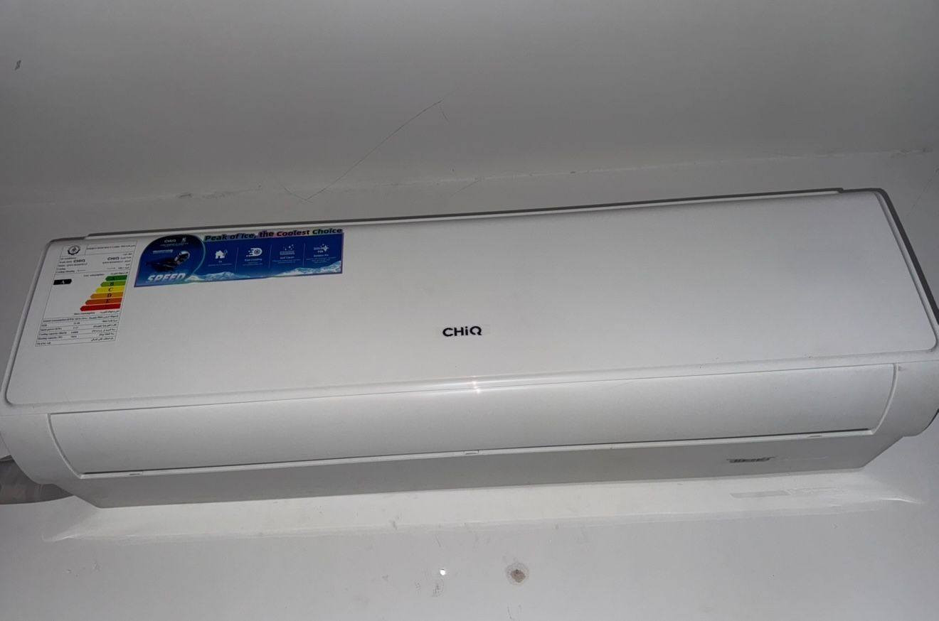 سلام عليكم سبلت CHiQ طنين نضيف اخو جديد مستخدم شهر فقط السعر600الف***********عنوان تقاطع درويش
