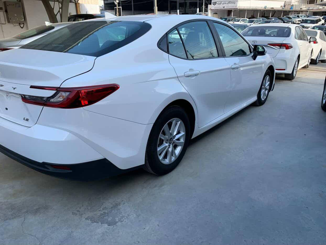سلام عليكم
- للبيع فقط 
‏  - TOYOTA CAMRY
  -موديل 2025 هايبر 
  - الون ابيض 
  -لون الداخل رصاصي 
  - مواصفات Le
  -بصمه 
  -شاحن لاسلكي
  -هاند بريك بصمه 
  - رادار 360 درجة 
  -ماشيه 21 mil
  - اشاره مرايات 
  -تبريد قطعتين 
  - دخول جديد تترقم شمالي فقط 
  -(اربيل-سليمانيه-دهوك) 
  - الحادث بنيد صبغ فقط بدون دواخل 
  - ارباك فقط برده
‏  -4T1DAACKXSU093831 رقم الشاصي
  - العنوان سليمانيه 
  - الاستفسار اكثر الاتصال على الراقم متوفر واتساب
  -     ***********
