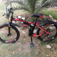 بايسكل نوع🚲 روك همر ✈️ 🚦   قياس 26🚲 قابل للطي🚲 بريكات دسك🚲 دبلات خلفي ...