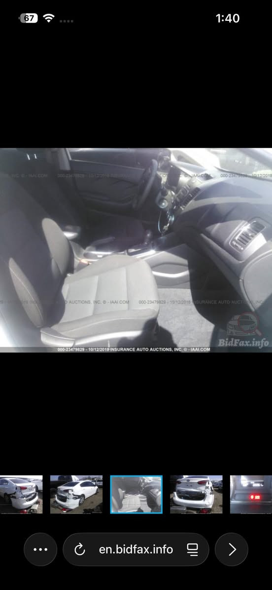 اقره المنشور قبل لا تتصل
بيع مباشر مستعجل 
كيا فورتي 2017 وارد امريكي كلين 
محرك 2000 دوش كير اي تي 
شاشة كار بلي + تحكم ستيرن 
حادثها بالعراق بابين السايق والخلفي وجاملغ خلفي صبغ فقط بدون دواخل والجهه الثاني مال السكن بابين وجاملغ خلفي صبغ فقط بدون دواخل بدون ايرباك بدون شواصي مكفوله عدا الصبغ بجم كبس من امريكا تبريد بلادي صدر جديد باتري جديد سيارة جديدة حيل تجي وتشوف بعينك مستعجل سعرها
تريد تحويل تريد وكاله حاضر اني  
105 للشراي غير متواجد عالفيس اتصل وتامر امر ***********
