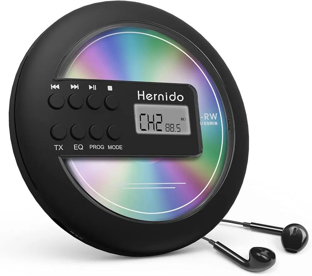 جهاز تشغيل أقراص CD محمول من نوع Hernido PC0201B بلون أسود كلاسيكي.يتضمن الجهاز بطارية قابلة لإعادة الشحن عبر USB، مما يوفر حوالي 20 ساعة من التشغيل المستمر.يتميز بخاصية مقاومة الصدمات (Anti-skip) لضمان تشغيل سلس للموسيقى أثناء التنقل
خلي سعر اذا انت مهتم


**إذا كنت صاحب هذا الإعلان وتريد حذفه لأي سبب، رجاءا أرسل رسالة إلى الدعم الفني**