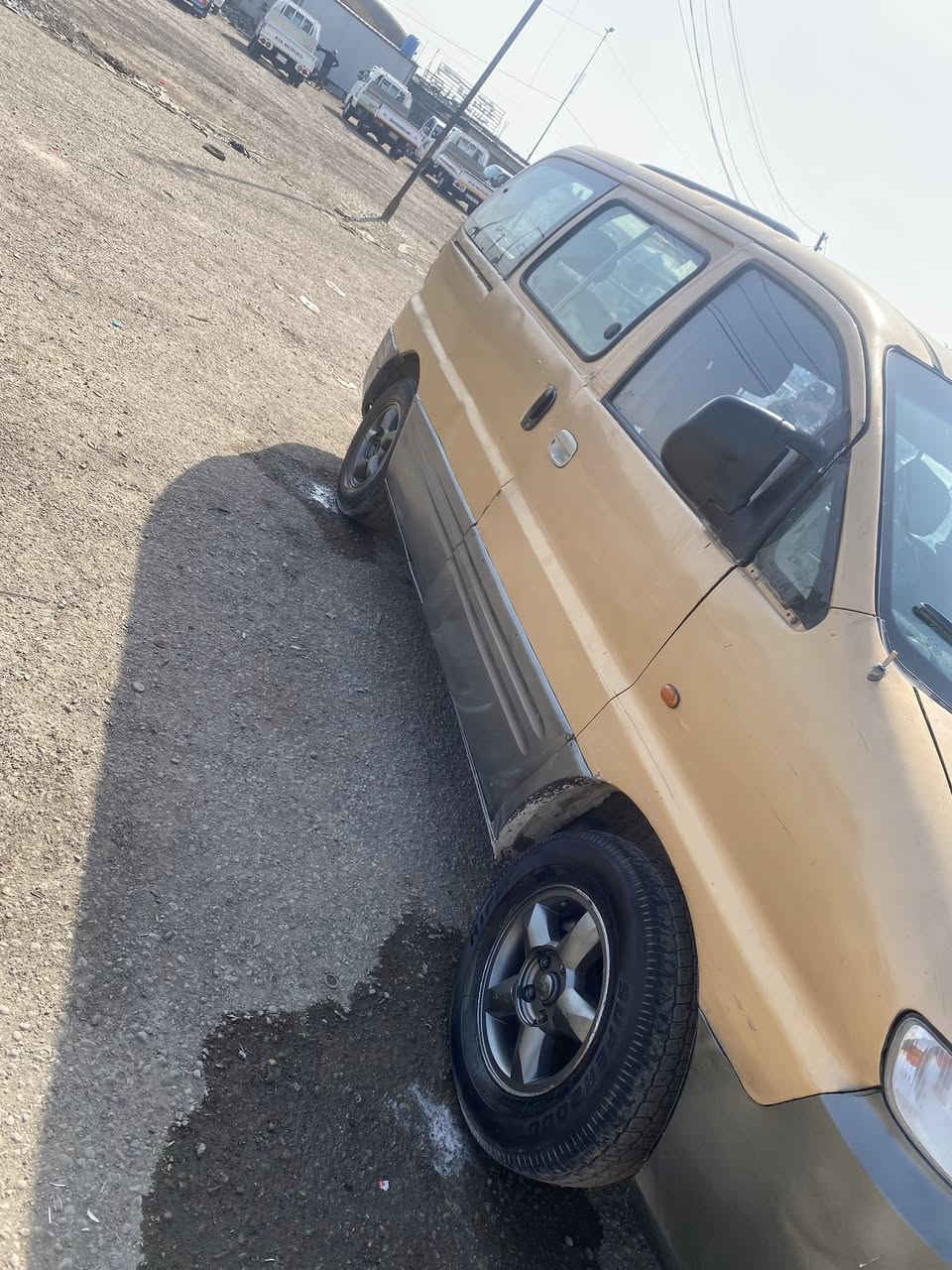 السلام عليكم 
ستاركس 
موديل2002
خصوصي بغداد باسمي تحويل ثاني يوم
مصبوغه حزام 
تخم تاير وسط
باتري جديد
مكينه بطه كير ومكينه أوتاماتيك
السعر 45وبيها مجال حك الجيه 
***********
