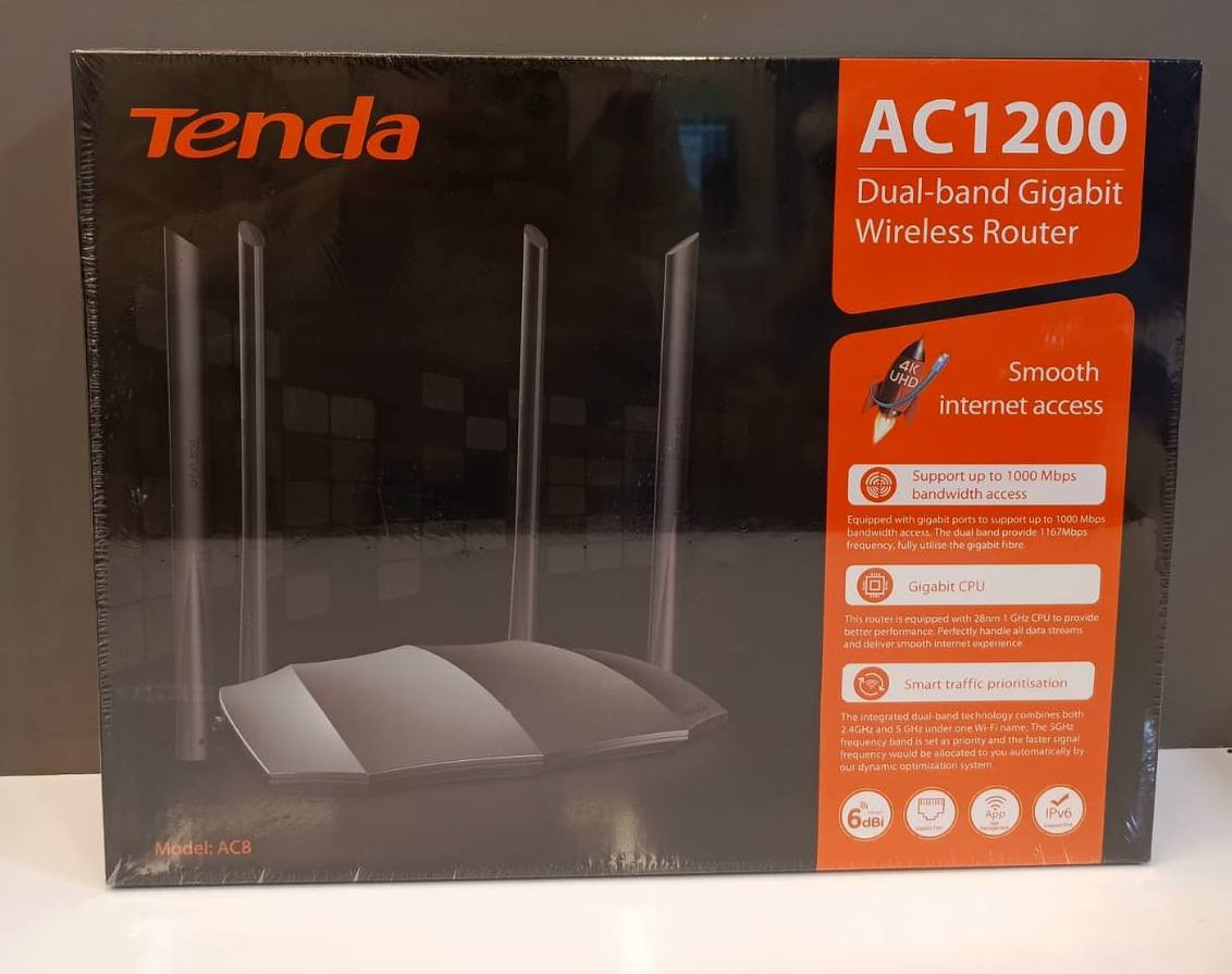 عرض راوترات تندا 🔥
أجهزة أصلية من شركة Tenda وبأسعار مناسبة:
• Tenda AC6 — 29,000
• Tenda AC8 — 35,000
• Tenda F6 — 20,000
• Tenda F3 — 18,000
• Tenda TX2L Pro (AX1500) — 41,000
• Tenda TX12L Pro (AX3000 WiFi 6) — 71,000
• Tenda TEGL Pro (BE5100 WiFi 7) — 97,000
📦 يتوفر جملة ومفرد
📞 للتواصل خاص
#راوترات #تندا #شبكات #انترنت #مواد_انترنت #العراق


**إذا كنت صاحب هذا الإعلان وتريد حذفه لأي سبب، رجاءا أرسل رسالة إلى الدعم الفني**