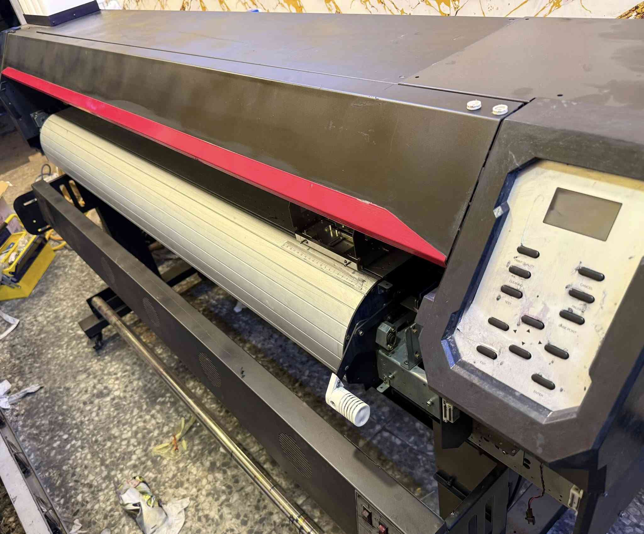 السلام عليكم….
 تم اعادة النشر حبيبي ما تشتري ليش توعد وتنطي كلمة كم واحد من الاخوه دخلي وكتله نباعت منطي كلمة عليه 💁 طابعة للبيع نوع Locor قياس 160cm (دبل هيد) طابعة نظيفة جدا ضمان سنة مع برنامج اصلي دنگل 👍 الهيدات جدد تنشد في الموقع جميع منظومة الحبر مبدل جديد بل عافيه بل ياخذه تحياتي السعر 2200$
للاستفسار مراسلة الصفحة او الاتصال على
***********
