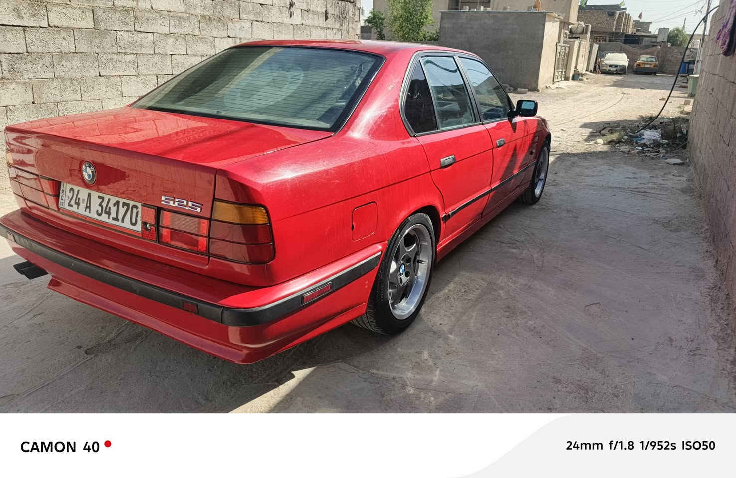 اسلام وعليكم
بي ام دبليو 525

مكينة تك فانوس 

السيارة من الدعامية لدعامية بلادية 

السيارة حلوة ونصبتها تخبل 

لون احمر دم الغزال

السيارة مابيها اي نقص 

رقم دهوك

تحويل او وكالة 

بس ويالتها ب 10ورقات 

داخلها نضيف 

دشبول اسود صاج 

جام كهربائي

السيارة بعمعنة الكلمة نضيفة 

للستفسار الاتصال على الرقم 

***********
