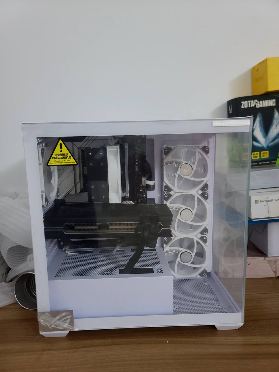 حبايب pc للبيع مواصفات
I5 14400f 
Rx 5700xt 8gb xfx
M.b z790 edge msi wifi 
Ram 16gb 3200mhz rgb 
M.2 128gb 
Hdd 500gb 
Psu 750w 
Case sama 4fan 
السعر 1.100.000


**إذا كنت صاحب هذا الإعلان وتريد حذفه لأي سبب، رجاءا أرسل رسالة إلى الدعم الفني**