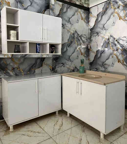 كاونتر خشب mdf
قياس متر 
وسنك متر 
ملحق متر 
هيكل Mdf. 

السعر 195الف 

التوصيل 
بغداد مركز مجاني 
واطراف 10
25/بابل+كربلاء+النجف +الديوانيه 
25/واسط 

اطراف واسط 

بدرة جصان الحي الموفقيه دجيلي 50

ميسان ناصرية سماوة.  50الف  
البصرة 60  

ديالى مركز 25

بلدروز 50

ارتفاع سنك 82 سنتيم مع مرمرة 
عرض سنك متر وعشرين
عمق سنك 50 سنتيم 

ارتفاع ملحق 70 سنتيم 
عرض ملحق متروعشرين
عمق ملحق 30 سنتيم
***********
