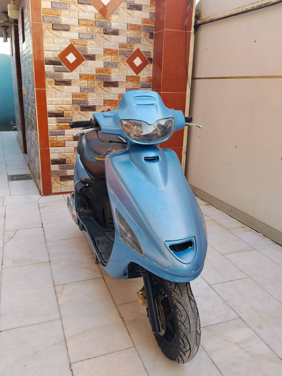 اللهم صل على محمد وال محمد 
البيع دراجه فراشه كرستال فحل دسك
دراجه بلاديه ومختمة من جميع الجهات 
مكينه بلاديه برغي مامفتوح بيه عل فحص 
كهربائيات كامله نكره سلف وهندر كلشي شغال
مكان حله _ أبي غرق 
للأستفسـار الاتصـال على الرقـم 
- *********** -
