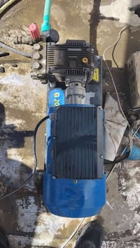 فارة غسل سنكل فيز بقوة 5.5 حصان شرط الضمان إيطالية مستخدمة شهريين فقط ...