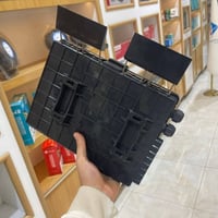 كابينة ضوئية • ١٦/٨ بورت • قفل بمفتاح