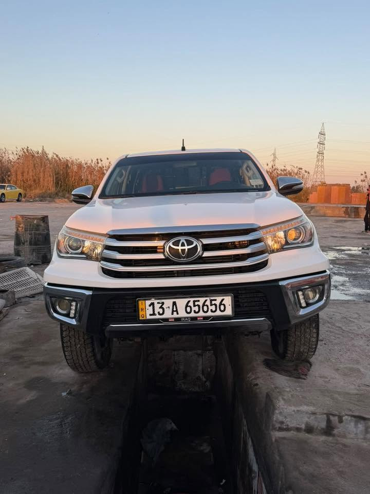 بيكم هايلوكس 4X4وتماتيك كاز سعودي
بصمه موديل 2020رقم ميسان دولي سنويه جديده بسمي ماشيه 190الف تبريد قطعتين سيارة مكفول ماعده رصعتين يتعدلن بارد محرك مجفت شرط كير مكفول تحكم ستيرن تخم تاير جديد حداديه جديده سعر 280ورقة وبيه مجال
مكان ذي قار 

‭***********‬
