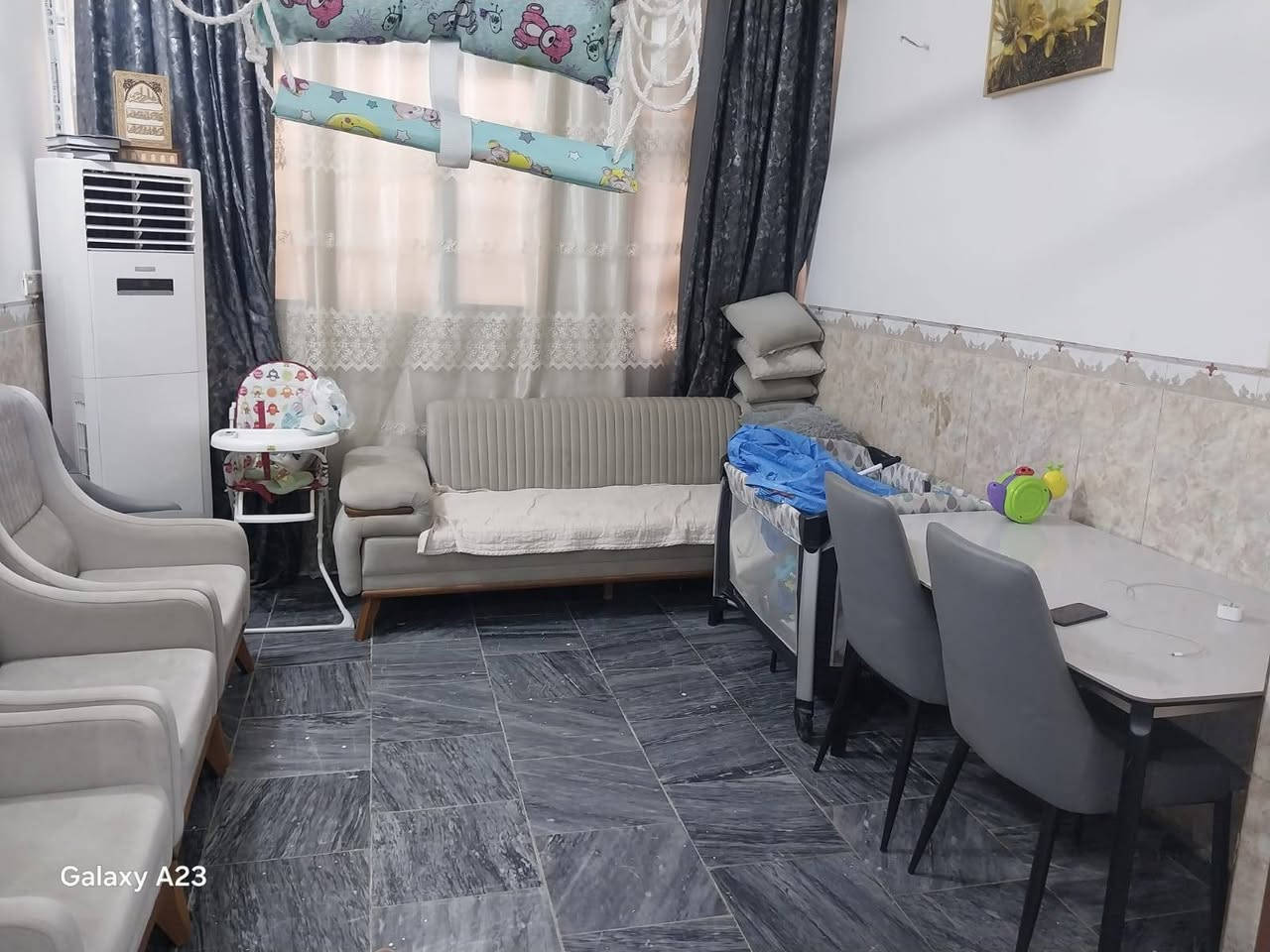 دار بل رؤضتين الايجار مع الأثاث كامل من كلشيء الاستفسار الاتصال على الرقم  ***********
