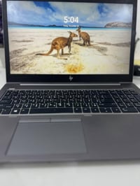 حاسبة hp zbook 15u g6 core i7 جيل ثامن  ذاكرة 512  كارت داخلي   السعر ...